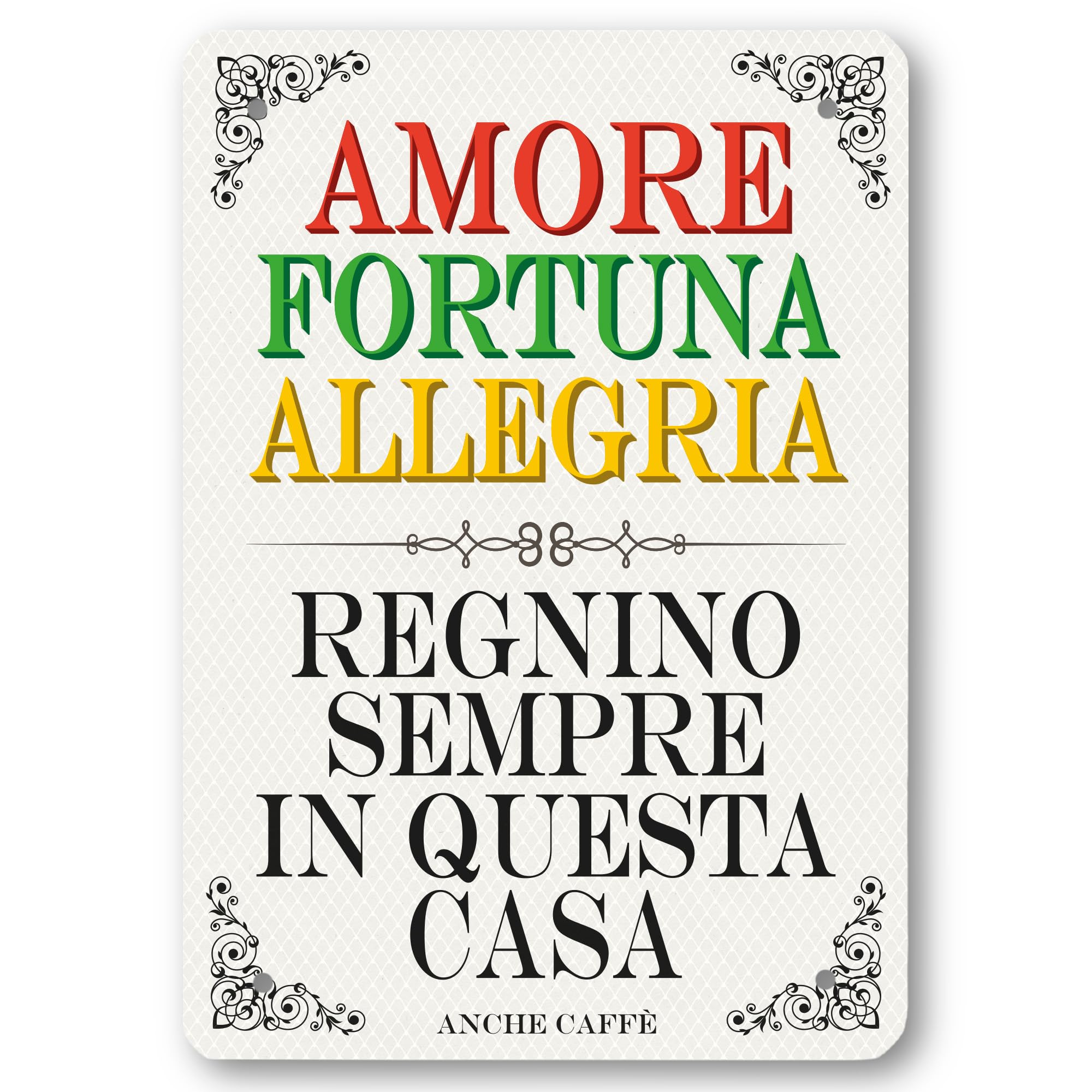 Targhetta Metallica Dorothy Spring - Design Vintage Con Frasi Ispiratrici Per Casa