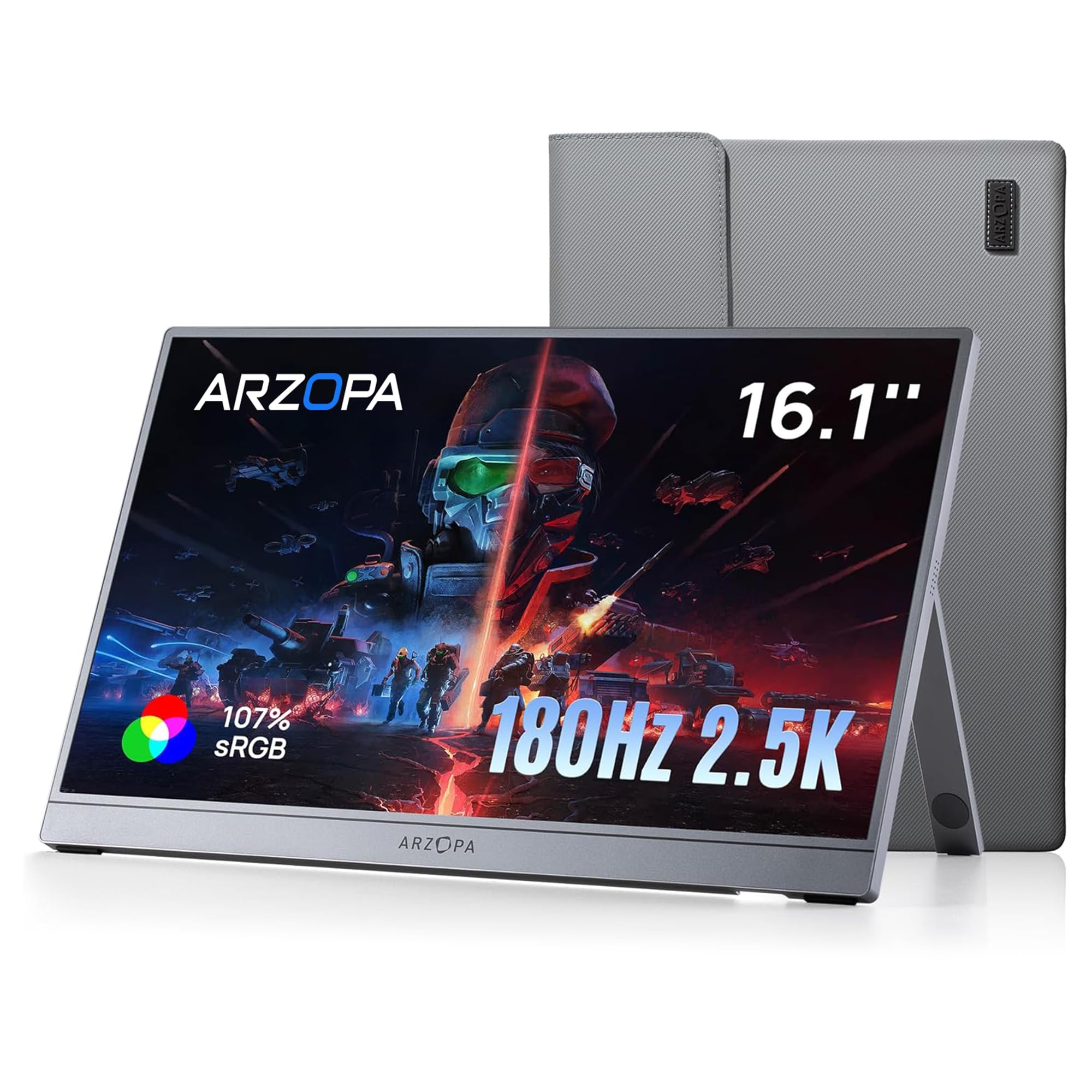 モバイルゲーミングモニター ARZOPA 16.1インチ Amazon.co.jp: ARZOPA 16.1インチ ゲーミングモニター 180Hz 2.5K