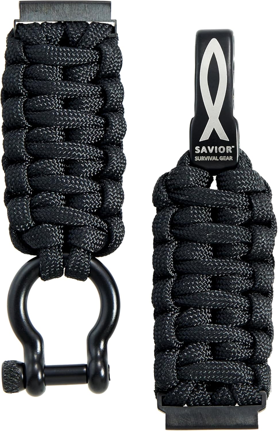 Savior Survival Gear Paracord 20mm/22mm Watch Band with Quick Release - Men & Women - Strap Compatible with Various Smart Watches, including Galaxy (some), S3 Classic, and Fenix 5