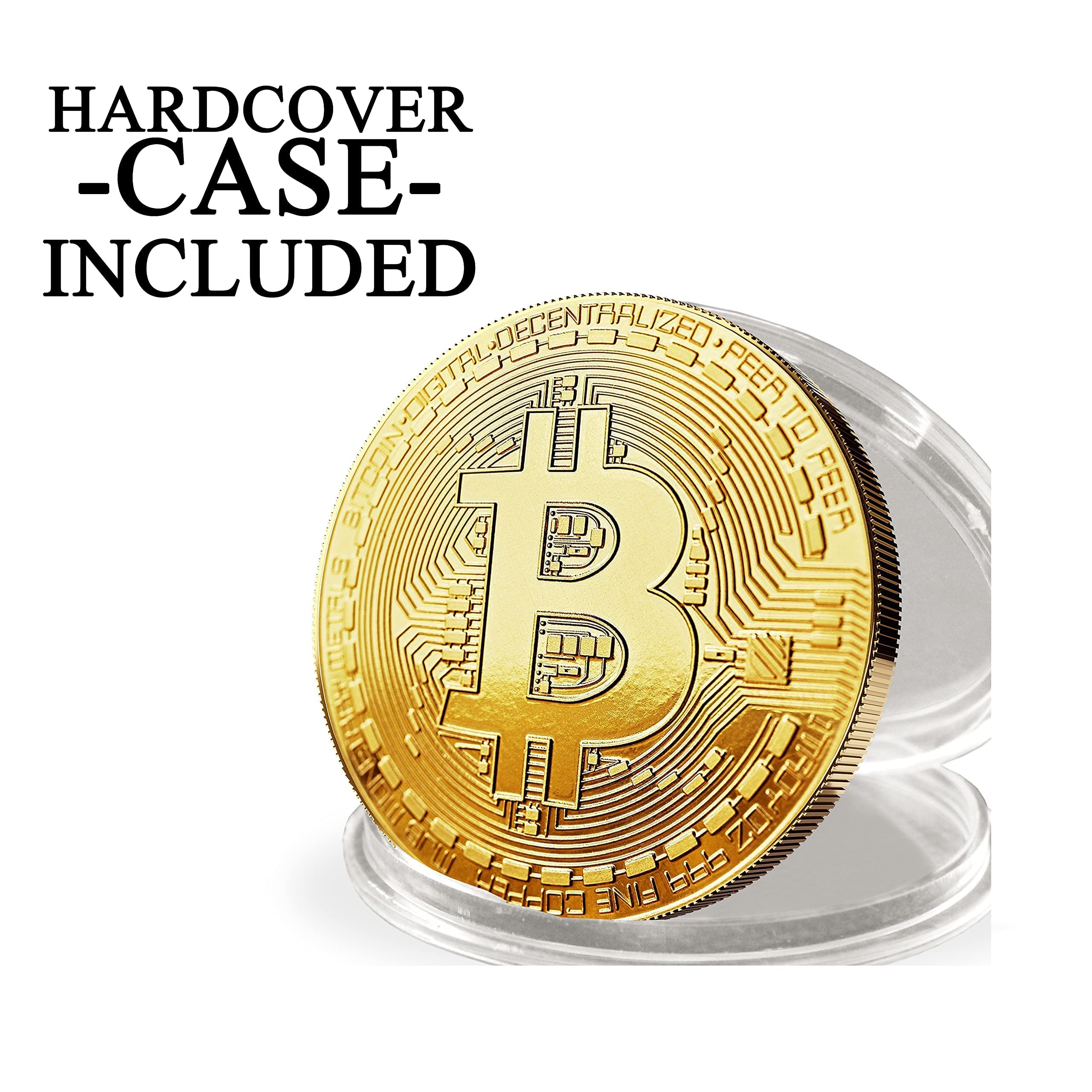 Amazon.co.jp: innoGadgets フィジカルビットコインメダル 24カラットリアルゴールドメッキ 本物のコレクターズアイテム :  スポーツ＆アウトドア