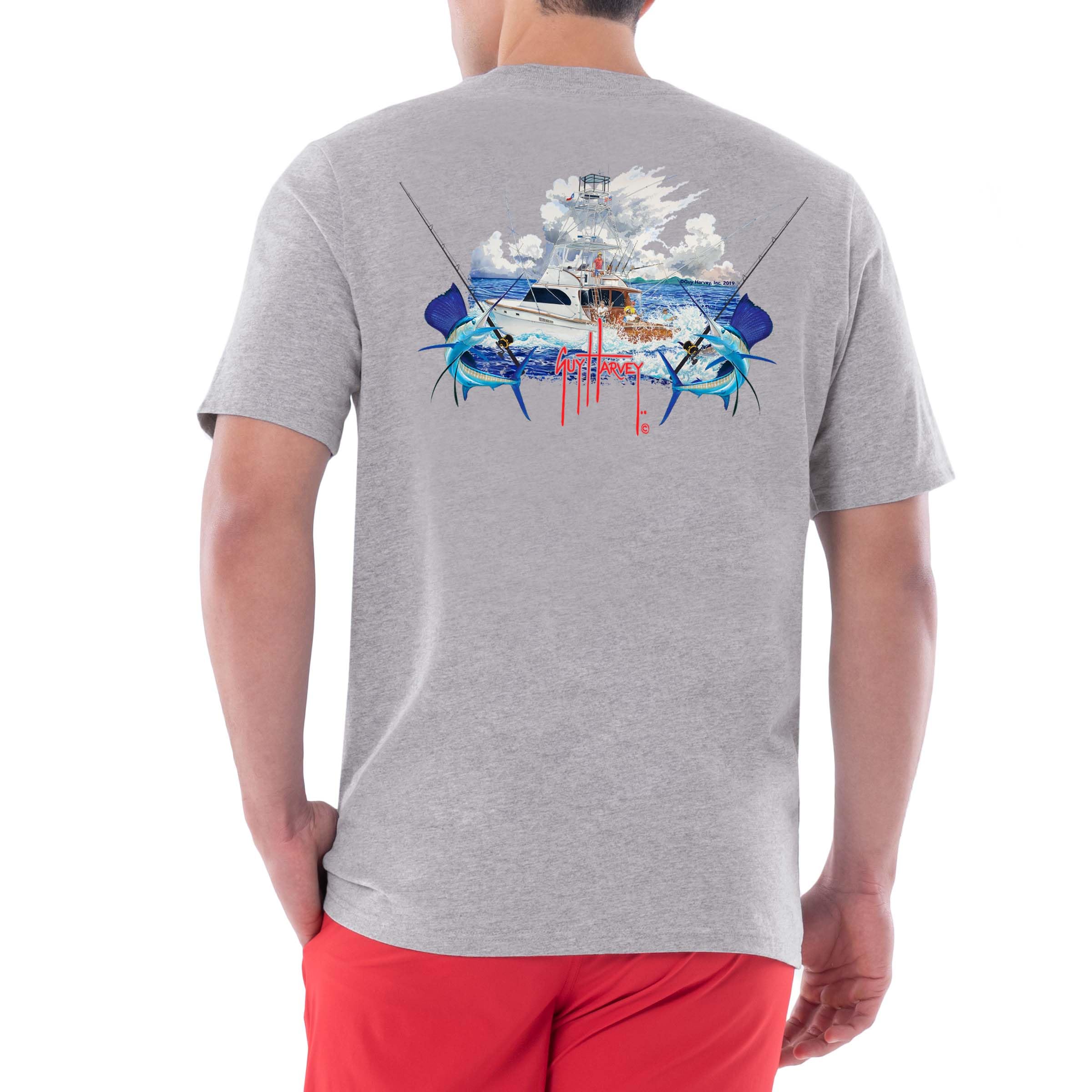 Guy HarveyMen’s Billfish Collection Short Sleeve T-Shirt
