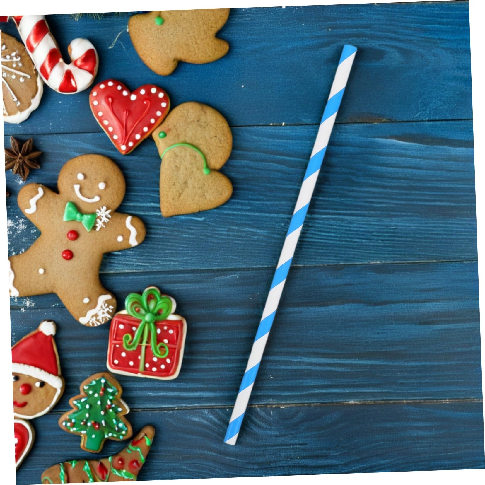 Mikinona Zuckerwatte Stäbe 10x300mm aus Papier, 150 Stück für Maschinen