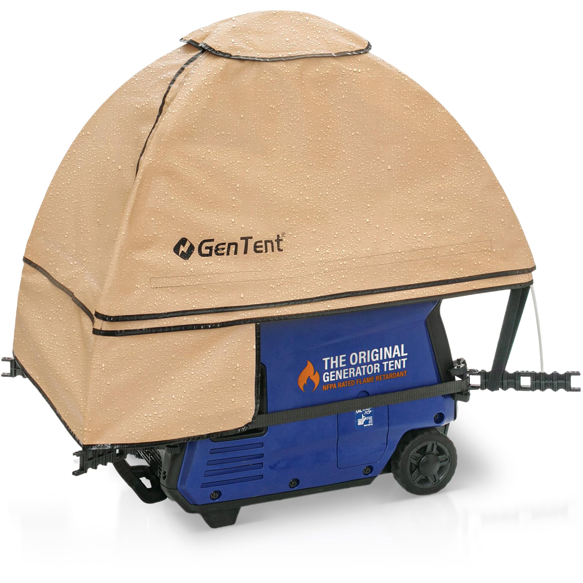 GenTent Inverter Running Cover – Generator Tent for Fully Encased Inverters (Tan, Original - Standard)