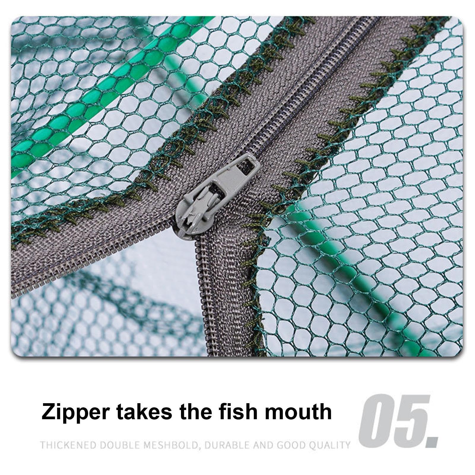 Amazon | Mwqpgyh 漁具 釣り 魚取り網 仕掛け 6穴 爆釣 魚 網 仕掛け 