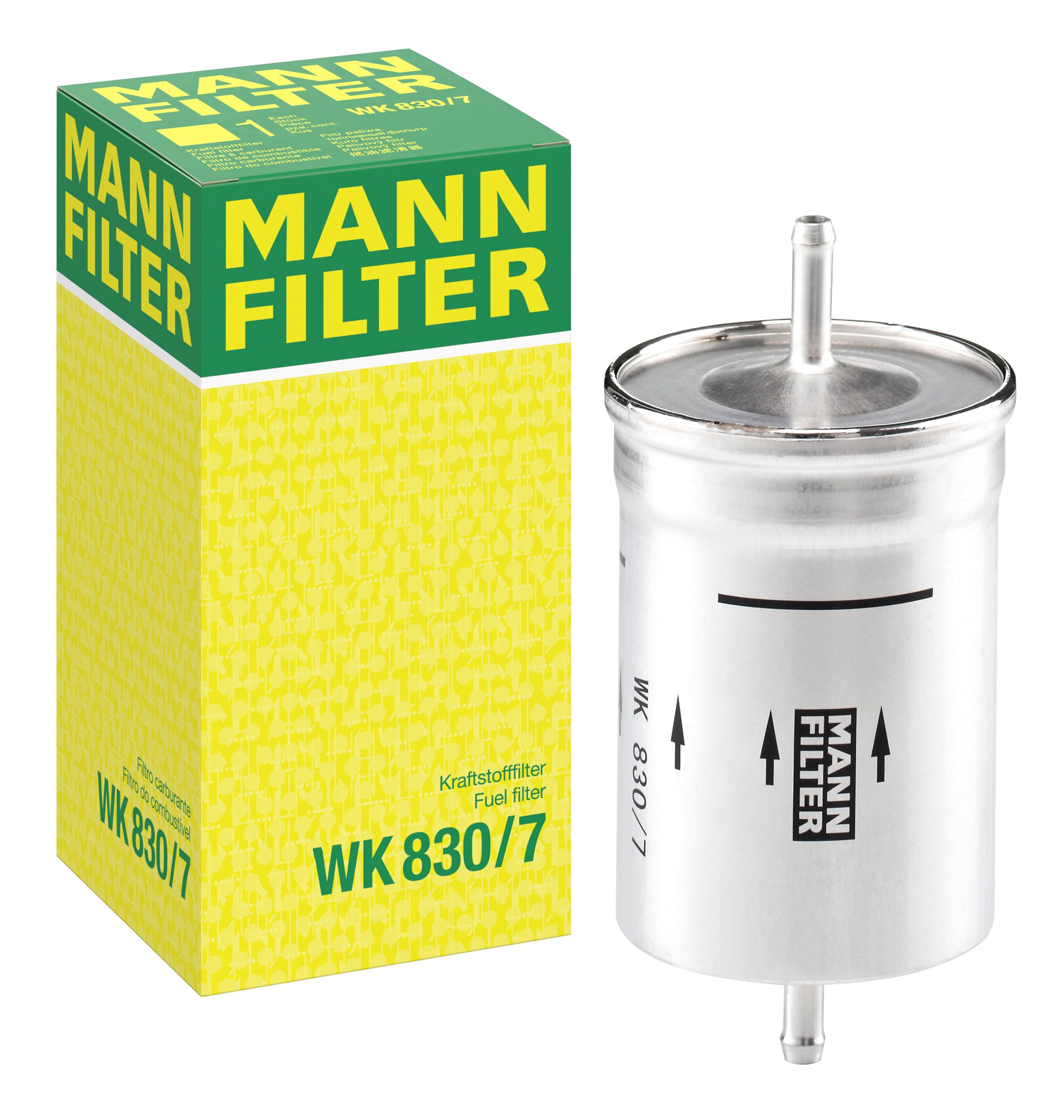 MANN-FILTER WK 830/7 Kraftstofffilter - für Pkw + Transporter