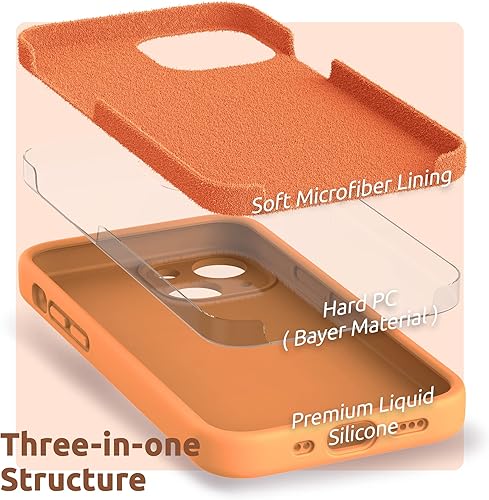 Miniatura 34 de SURPHY Compatible con iPhone 13 Mini Funda con Protector de Pantalla, (Protección de Cámara y Forro de Microfibra Suave) Funda de Teléfono