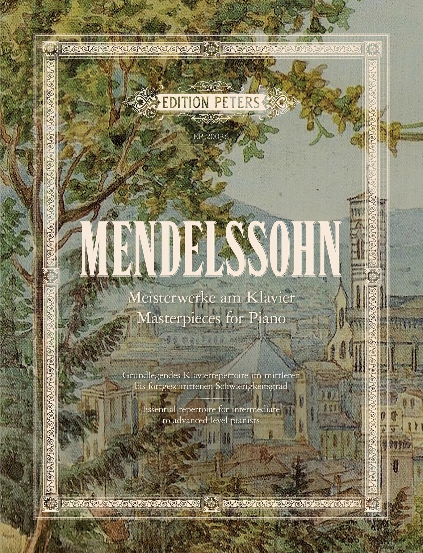 Mendelssohn Masterpieces for Piano (EP20036) (Masterworks for intermediate to advanced players)