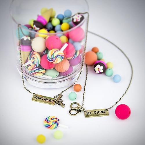 Miniatura 6 de Lux Accessories Partners In Crime esposas de mejores amigas juego de collares que combinan mejores amigas por siempre metal común Dorado