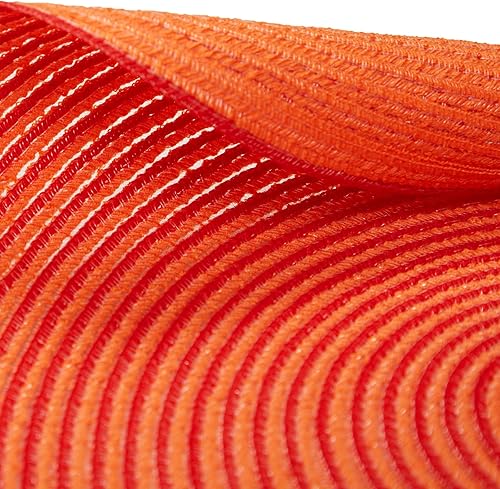 Miniatura 8 de Smaafit Manteles individuales redondos trenzados, juego de 4 manteles individuales para mesas de comedor redondas, manteles individuales redondos de