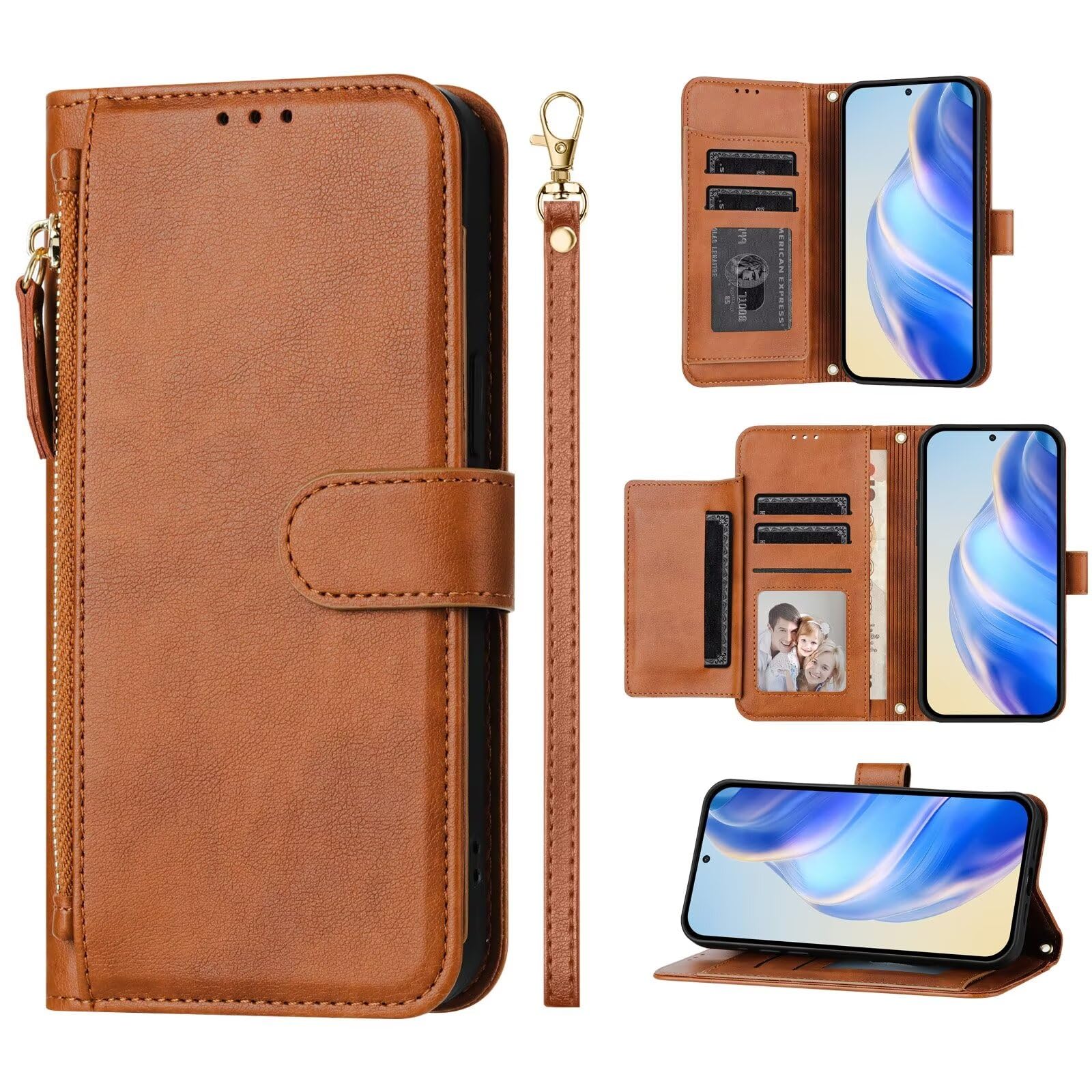 Amazon.co.jp: HAOFUGUI 財布型ケース 対応Motorola Edge 50 Ultra
