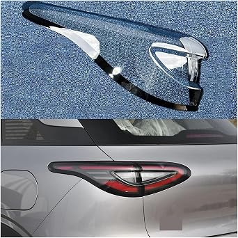 Compatible with Geely Xingyuan 2024 2025 Car Protective Taillight Clear Lens Cover Shade Shell Auto Transparent Light Housing TailLamp CapsOutside Left