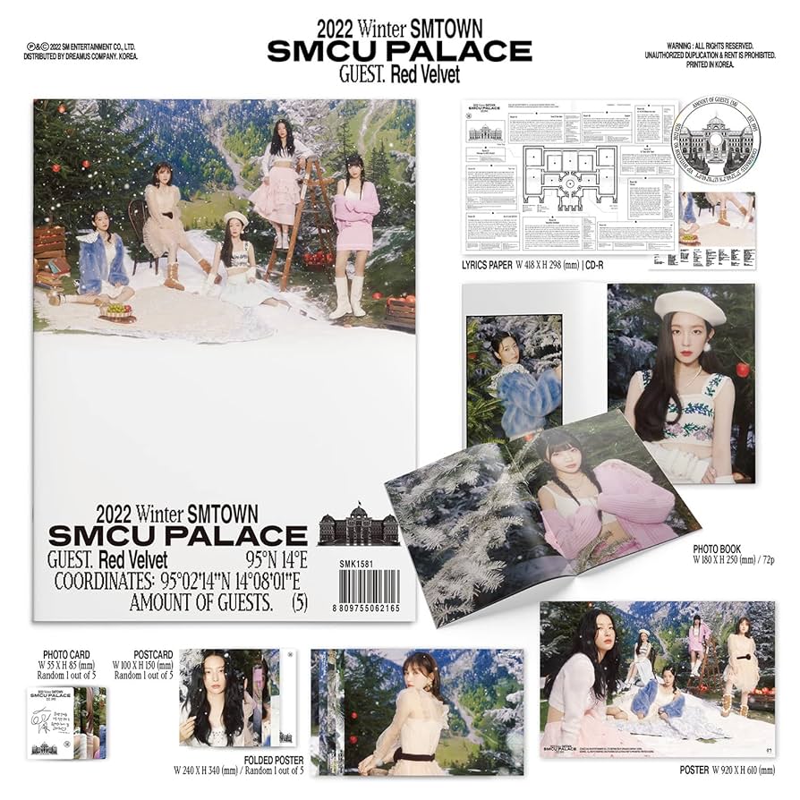 ジョイ Red Velvet SMTOWN yp books 永豊文庫 トレカ Amazon.com: Red Velvet - [2022 Winter SMTOWN : SMCU PALACE