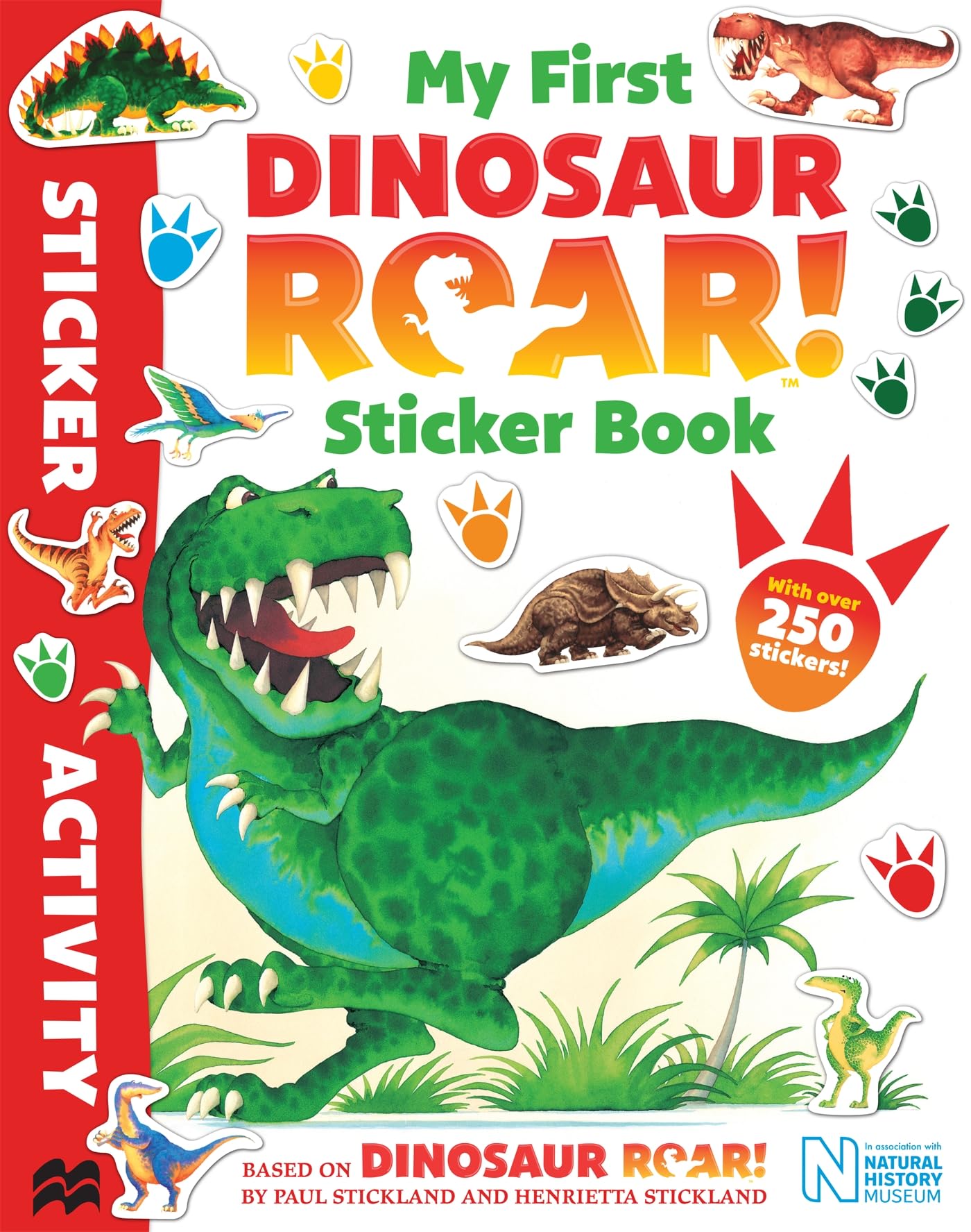 My First Dinosaur Roar! Sticker Book Paperback – 4 May 2017