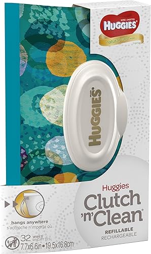 Huggies Natural Care Clutch n Clean RFT Recambio 32 unidades