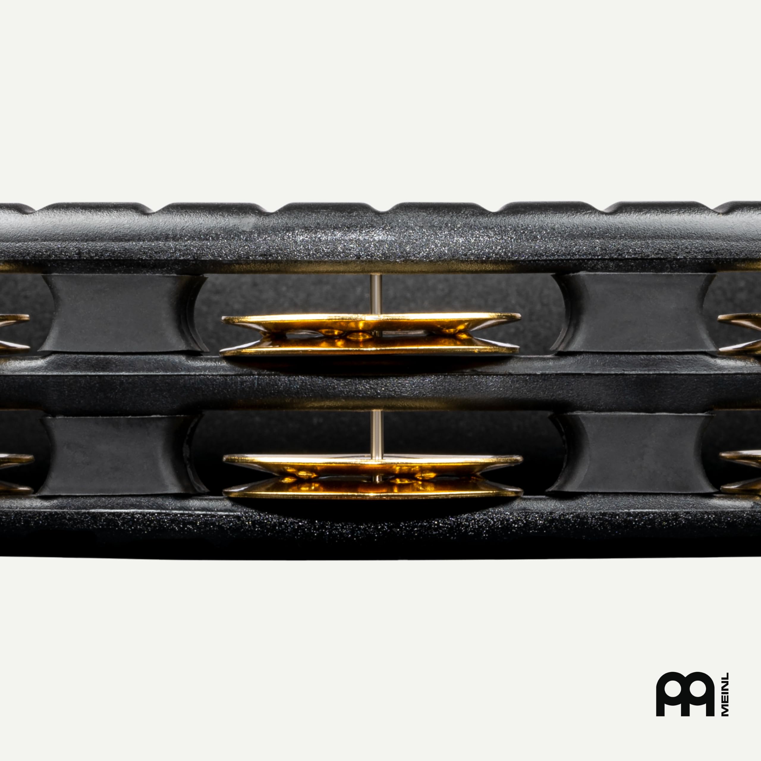 Meinl Hand Tambourine TMT1B-BK, Brass Jingles - Tamburyn