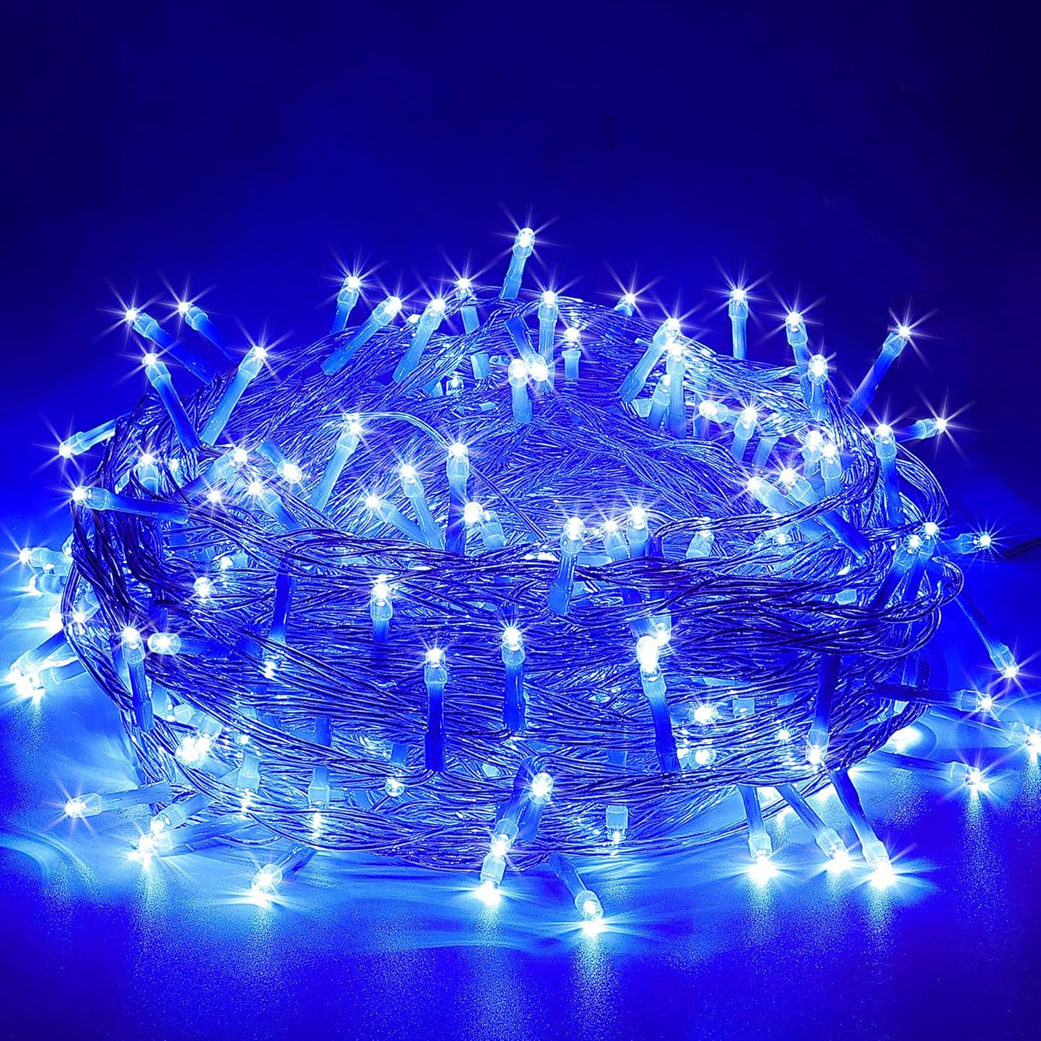 coku 42 LEDs 30 Feets String Lights for Home Decoration | Waterproof Fairy LED Light for Indoor and Outdoor, Wall, Party, Wedding, Diwali Decoration Lights (Blue, 15 Meter) (B0DBVMV3JZ) Amazon Price History, Amazon Price Tracker