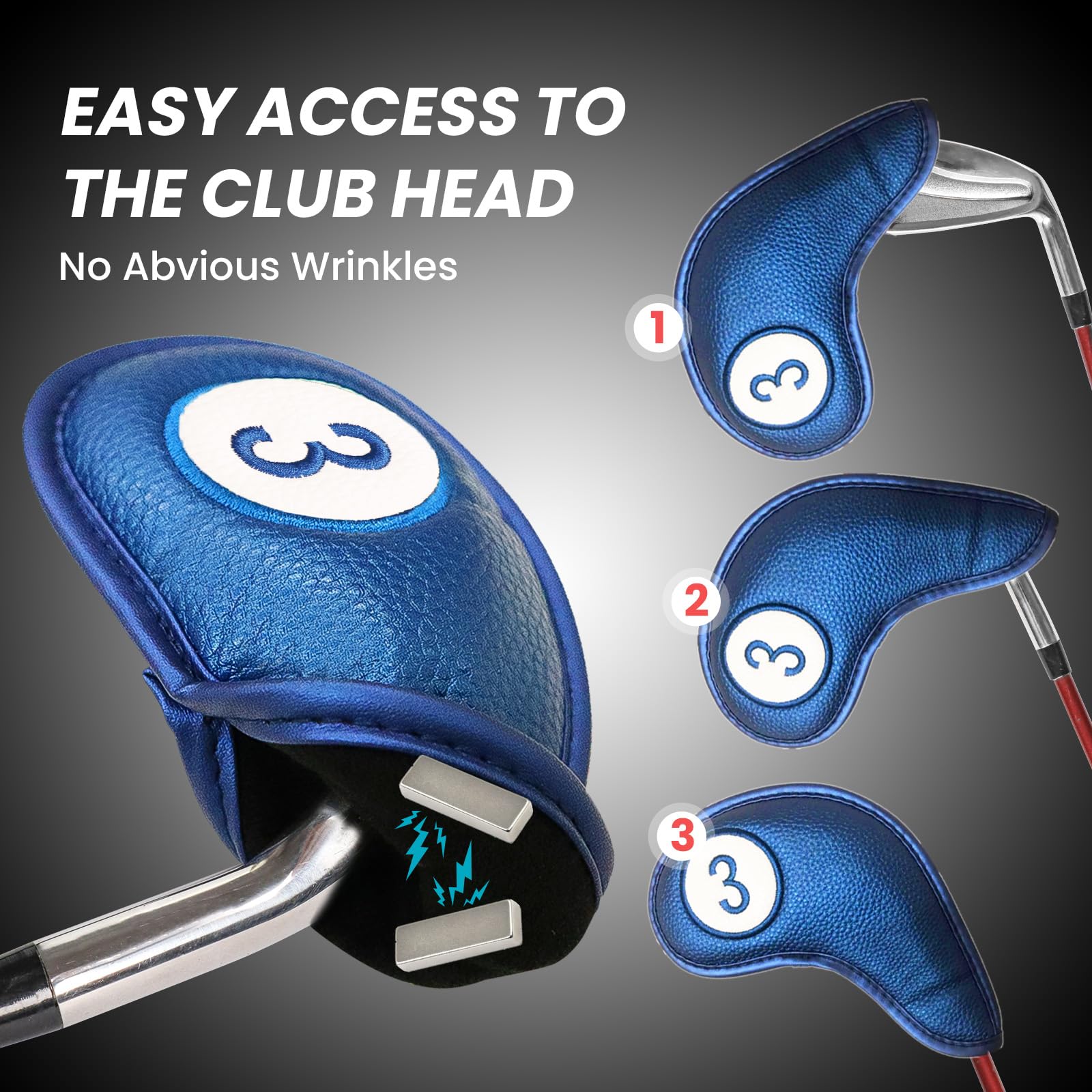 MANIGLIA PER MAZZA da golf maniglie per mazza putter da golf opzionale