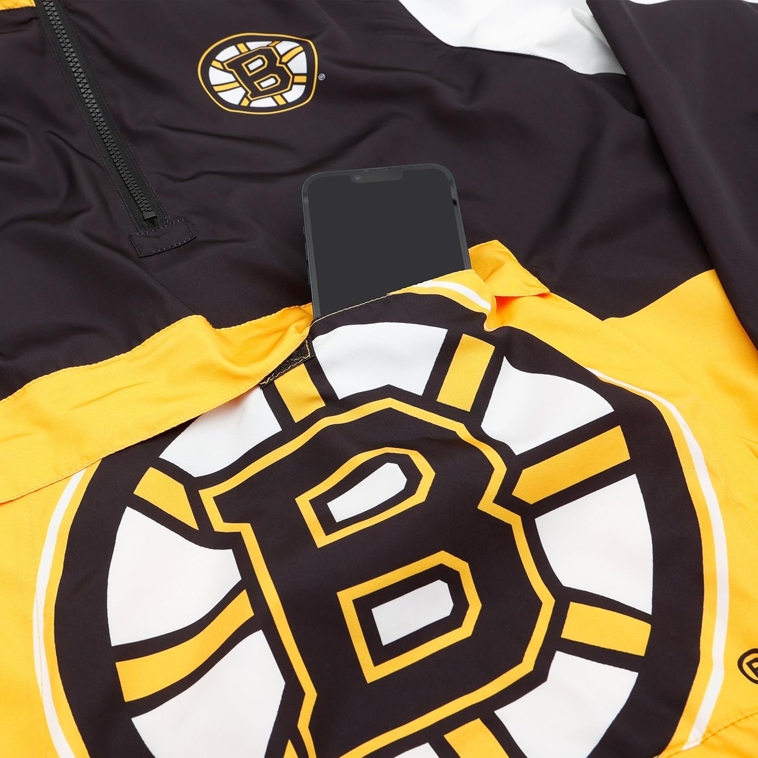 FOCO NHL mens Nhl Team Logo Warm-up Windbreaker Jacket - Image 5