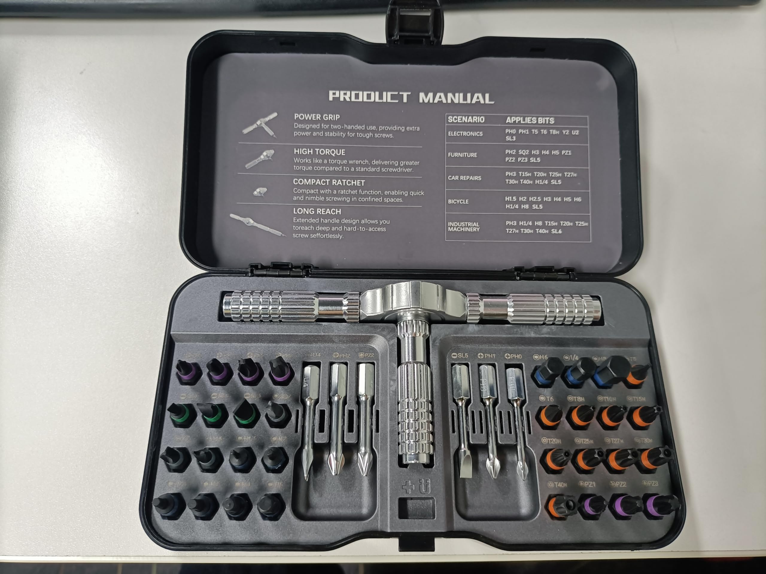 ViviDreamore 100 in 1 Precision Screwdriver Set Magnetic (40 in 1)