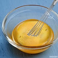 Vista 5 de Juego de batidores de bola de 2 piezas, juego de batidor de acero inoxidable con cómodo mango ergonómico, excelente para huevos, 10 cabezas de bola