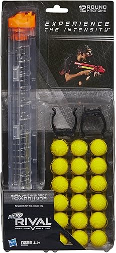 Miniatura 2 de Arma de juguete Nerf Rival con 12 balas redondas Multi Color