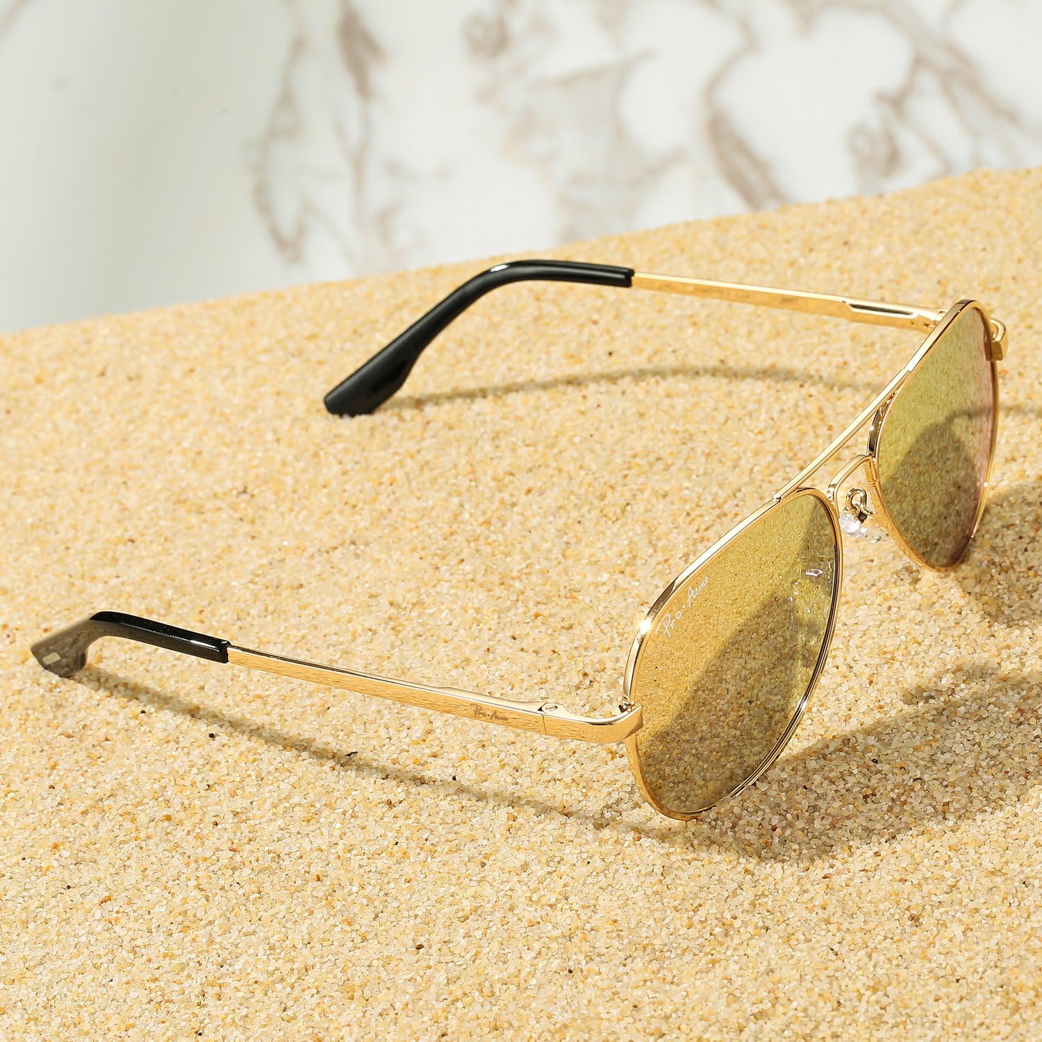 Pro Acme Kids Aviator Sunglasses for Boys Girls, Polarized Small Face for Youth Juniors Age 3-18, with Two Sizes 50MM 52MM - Image 5