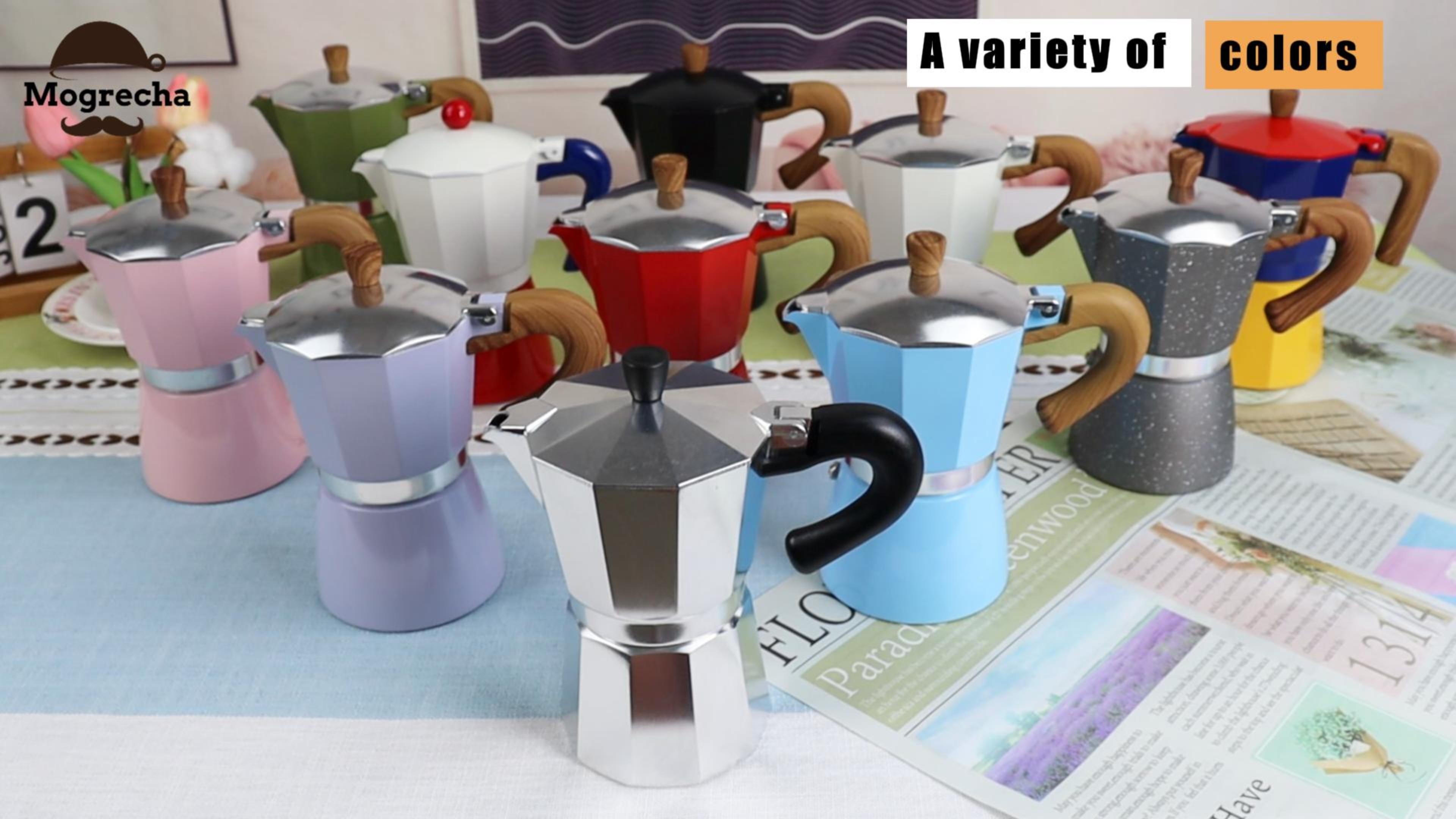 Amazon.com: Aluminum 12 Cup 600ml Moka Pot Express Coffee Maker