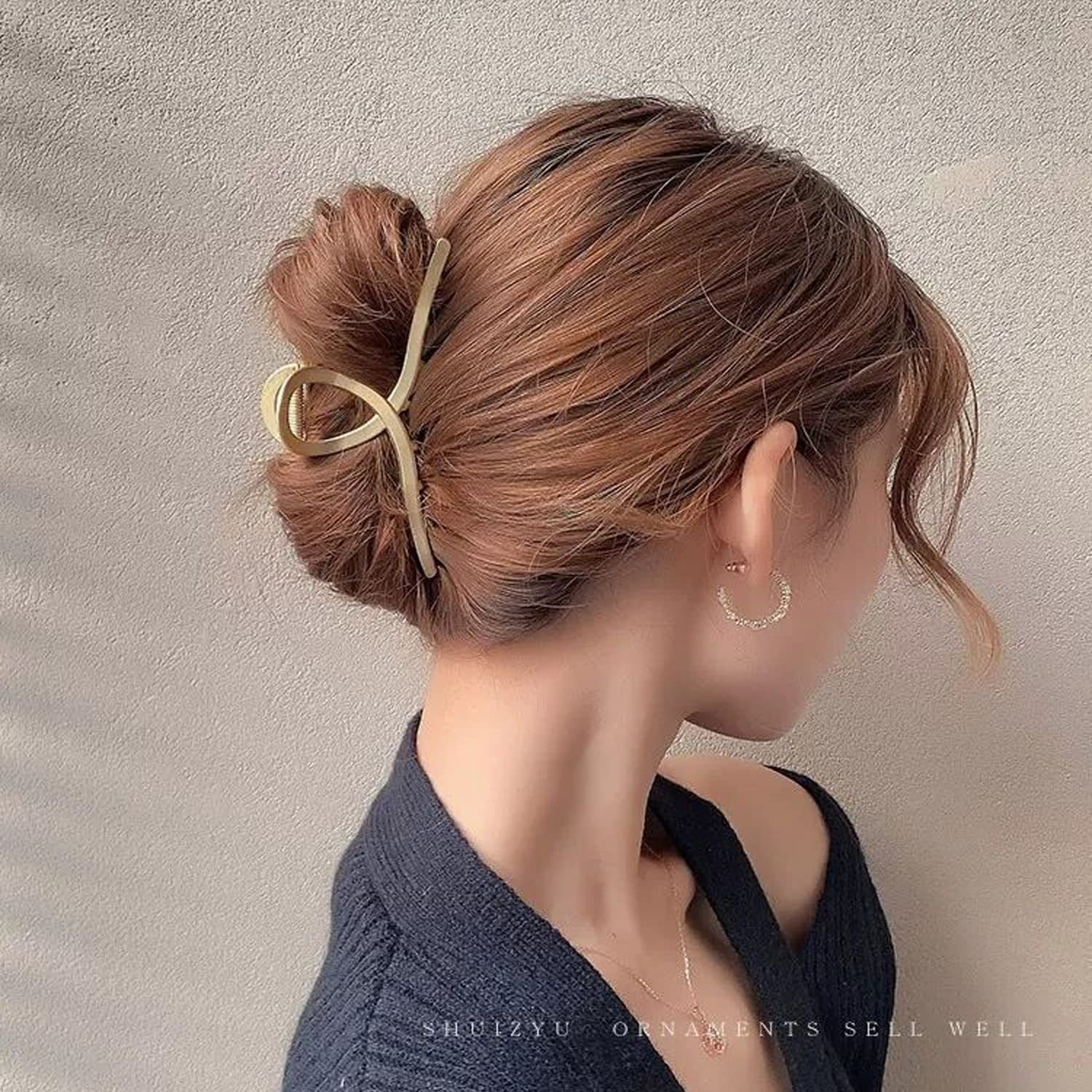 Amazon | 3個セット バンスクリップ ヘアクリップ バナナクリップ 