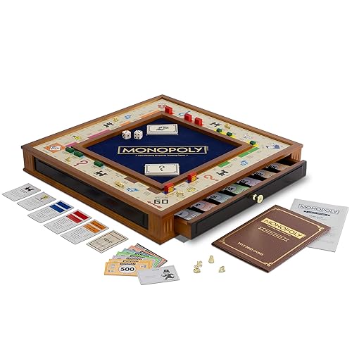 WS Game Company Monopoly Trophy Luxury Edition Para 2 a 6 Jugadores