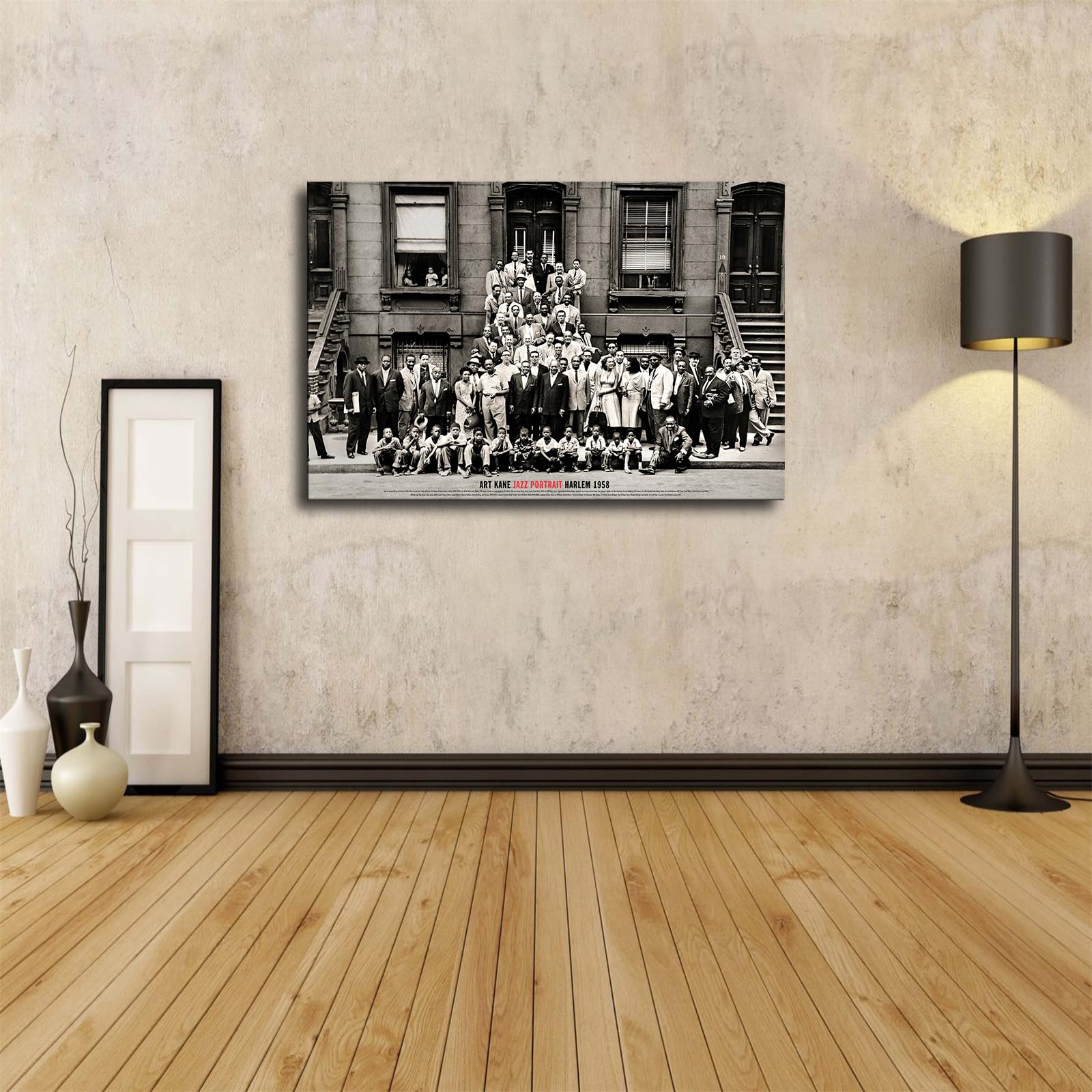 Amazon.com: A Great Day in Harlem Jazz Portrait 1958 Poster Modern