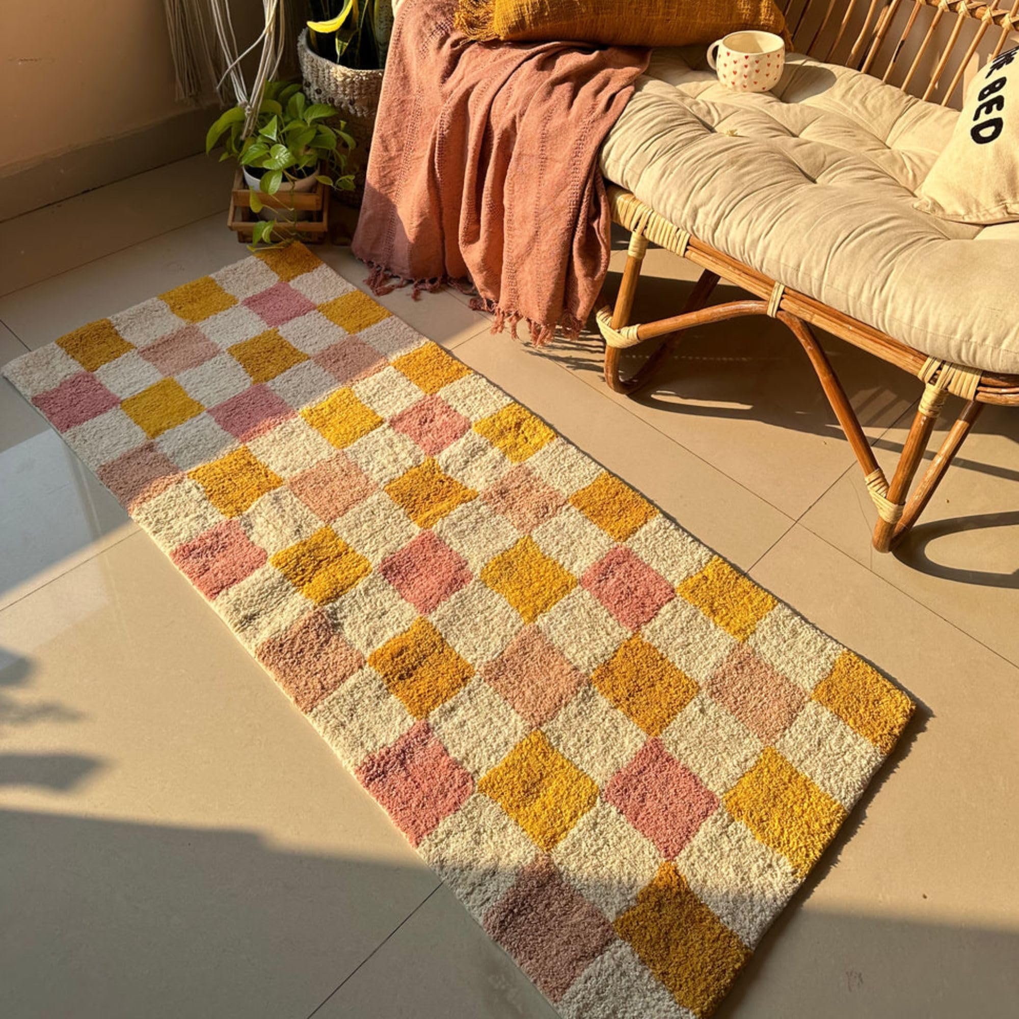 Hyppy The Candice Runner | Bohemian Rug | Soft Carpet for Living Room/Bedroom | Multicolor | 20 x 50 Inches | 100% Cotton | Home Decor | (B0D5461QQ6) Amazon Price History, Amazon Price Tracker
