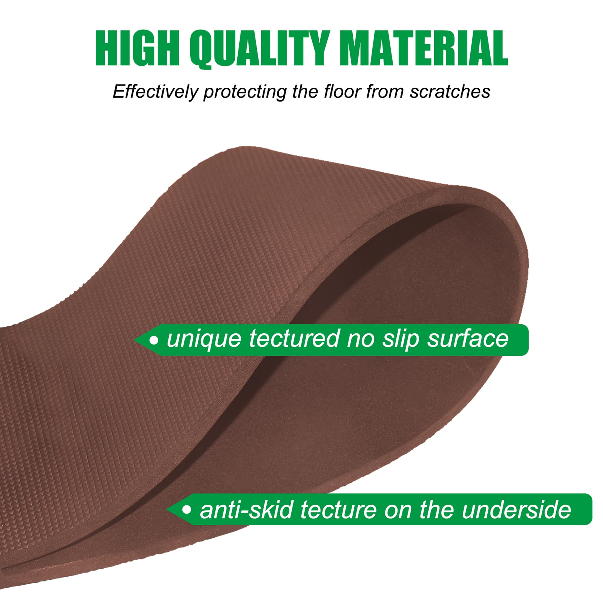 2 almohadillas de goma antideslizantes para muebles reclinables, pinzas de muebles, almohadillas de agarre, almohadillas antideslizantes para muebles, protector de suelo de madera dura, se adapta a