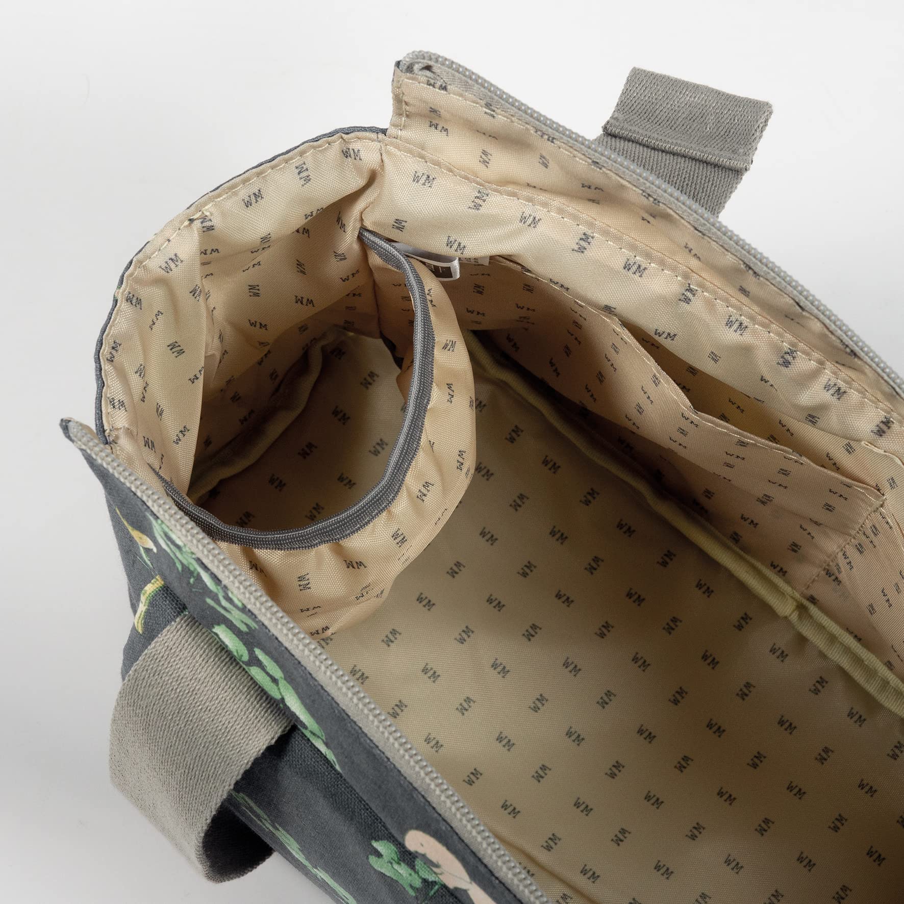 Borsa per maternità per passeggino Walking Mum, manici corti antracite 31x17x12 cm
