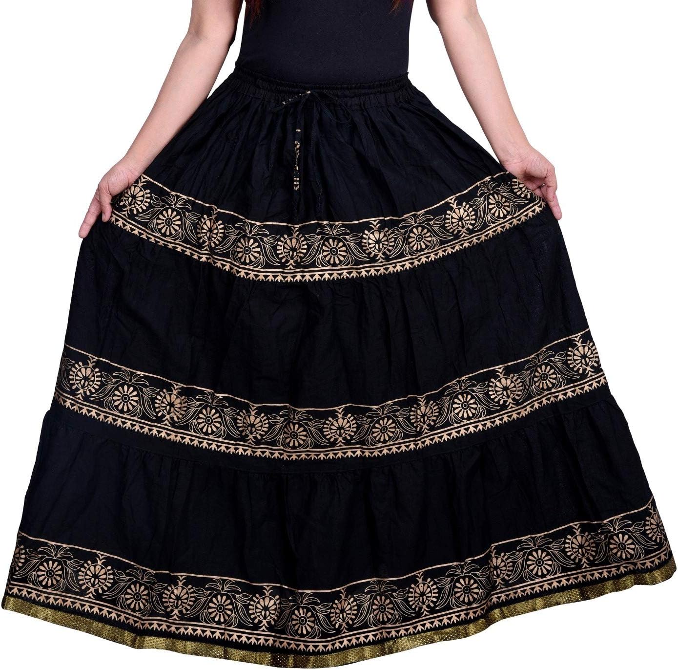 Rajasthani Ethnic Skirt Women Maxi Skirt