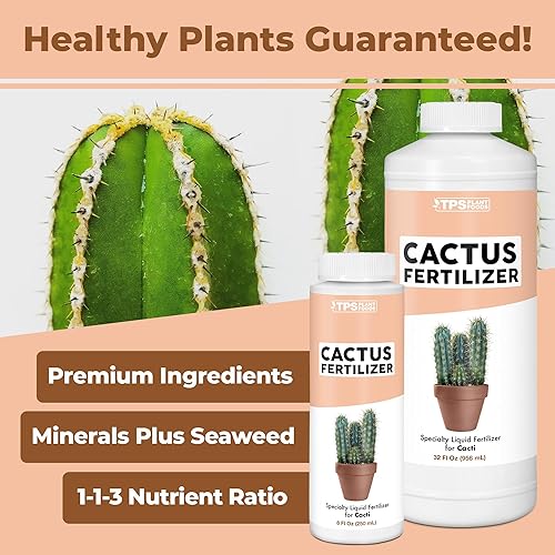 Miniatura 5 de Fertilizante de cactus para cactus y todas las plantas del desierto, alimento líquido para plantas, 32 onzas (1 cuarto de galón)