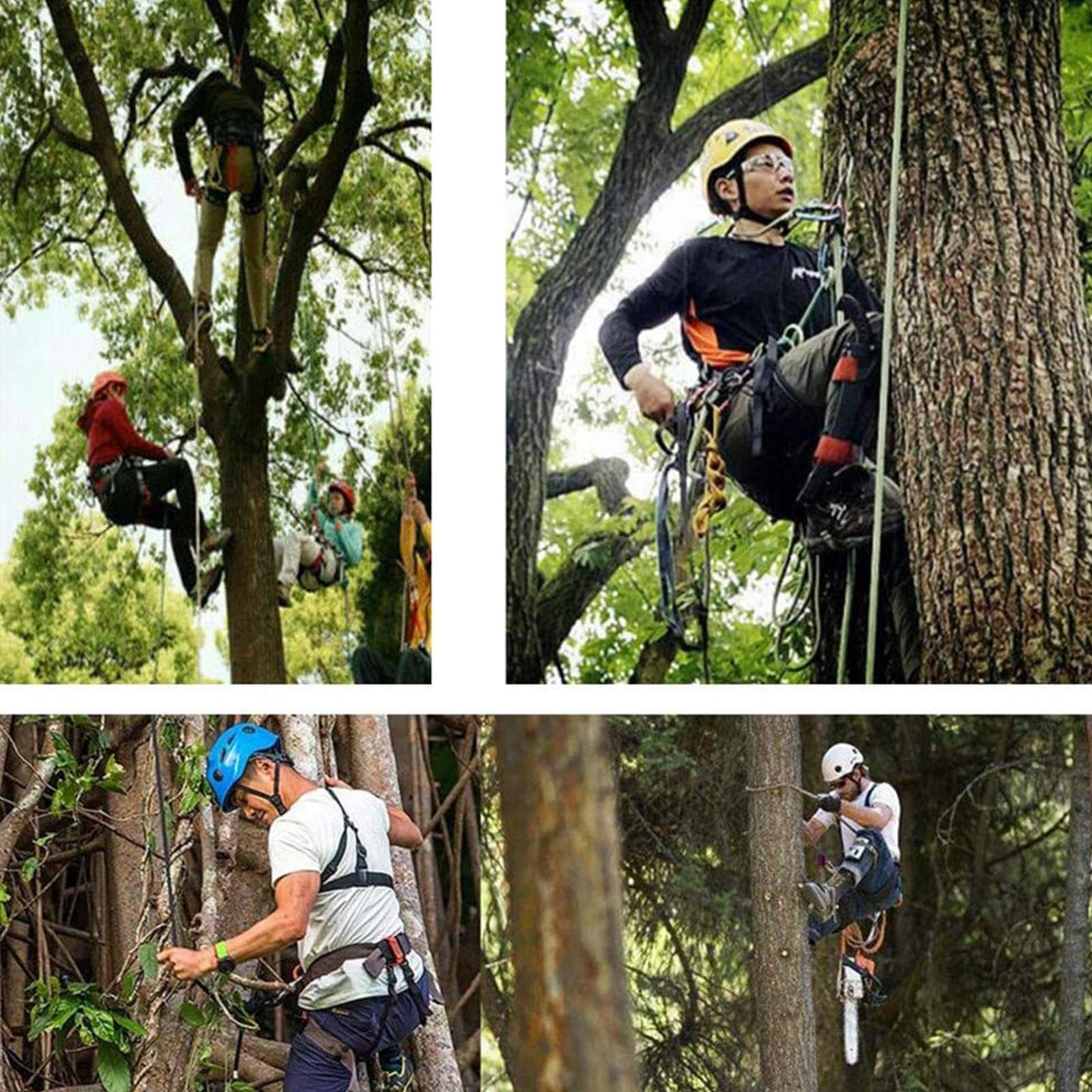 Kit de Picos para Trepar Árboles con Antideslizante, Equipo de Escalada para Postes