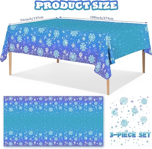 Miniatura 3 de 3 manteles de mariposa de feliz cumpleaños, decoración de fiesta de cumpleaños de mariposa para niña, 108 x 54 pulgadas, cubierta de mesa de