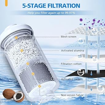 Replacement water filter for Berkey, BB9-2 Filter, PF-2 Fluoride Filter, Compatible with Berkey Big, Light, Imperial, Travel, Crown and Royal Series 4 Pack | PF-2フッ化物フィルター Berkey Big、Light、Imperial、Travel、Crown、Royalシリーズに対応 4パック
