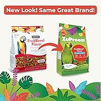 Vista 2 de Alimento para pájaros ZuPreem Fruit Blend, para loros grandes, 1