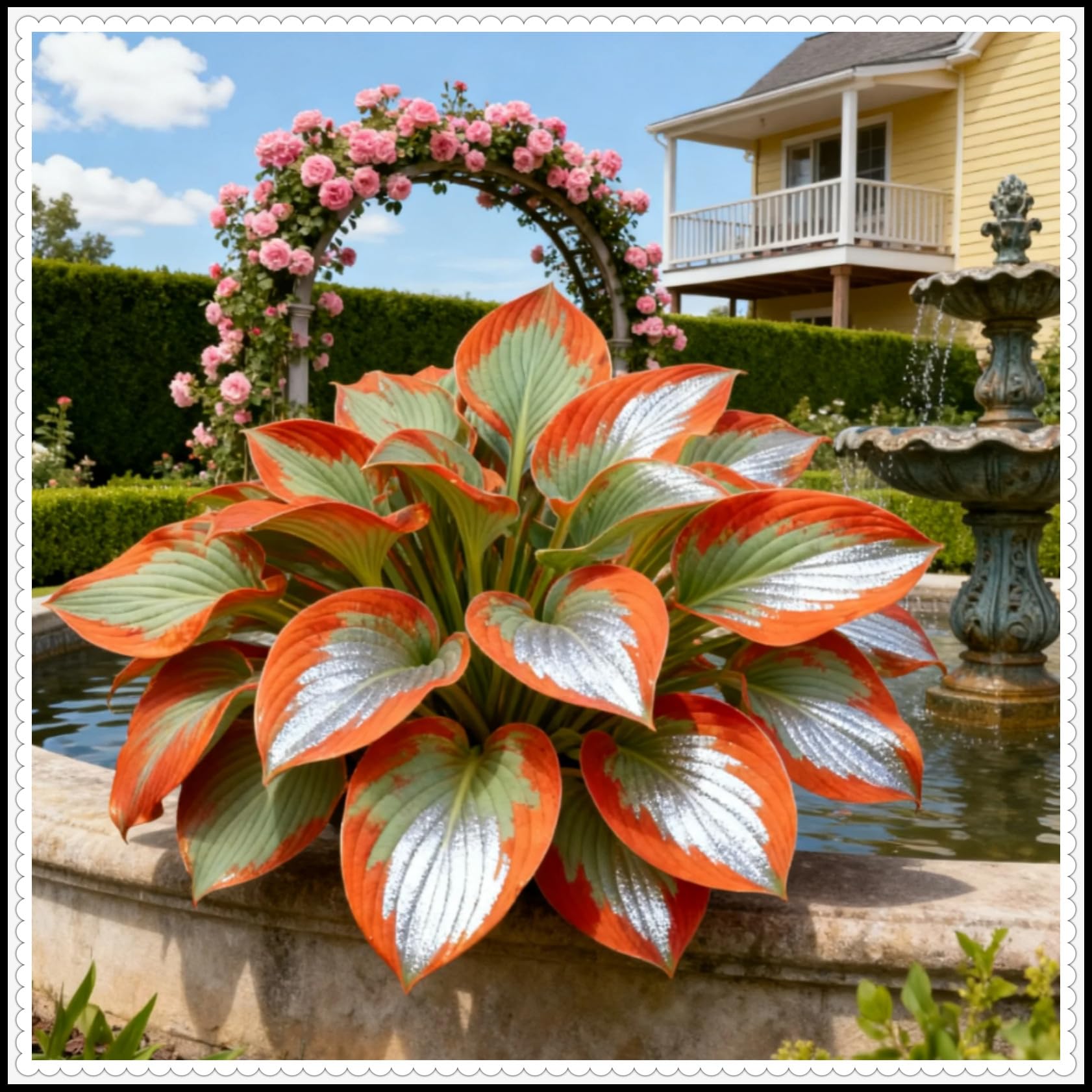 Hosta einzigartig winterfeste ideale Gartenkultur-15Wurzeln-E