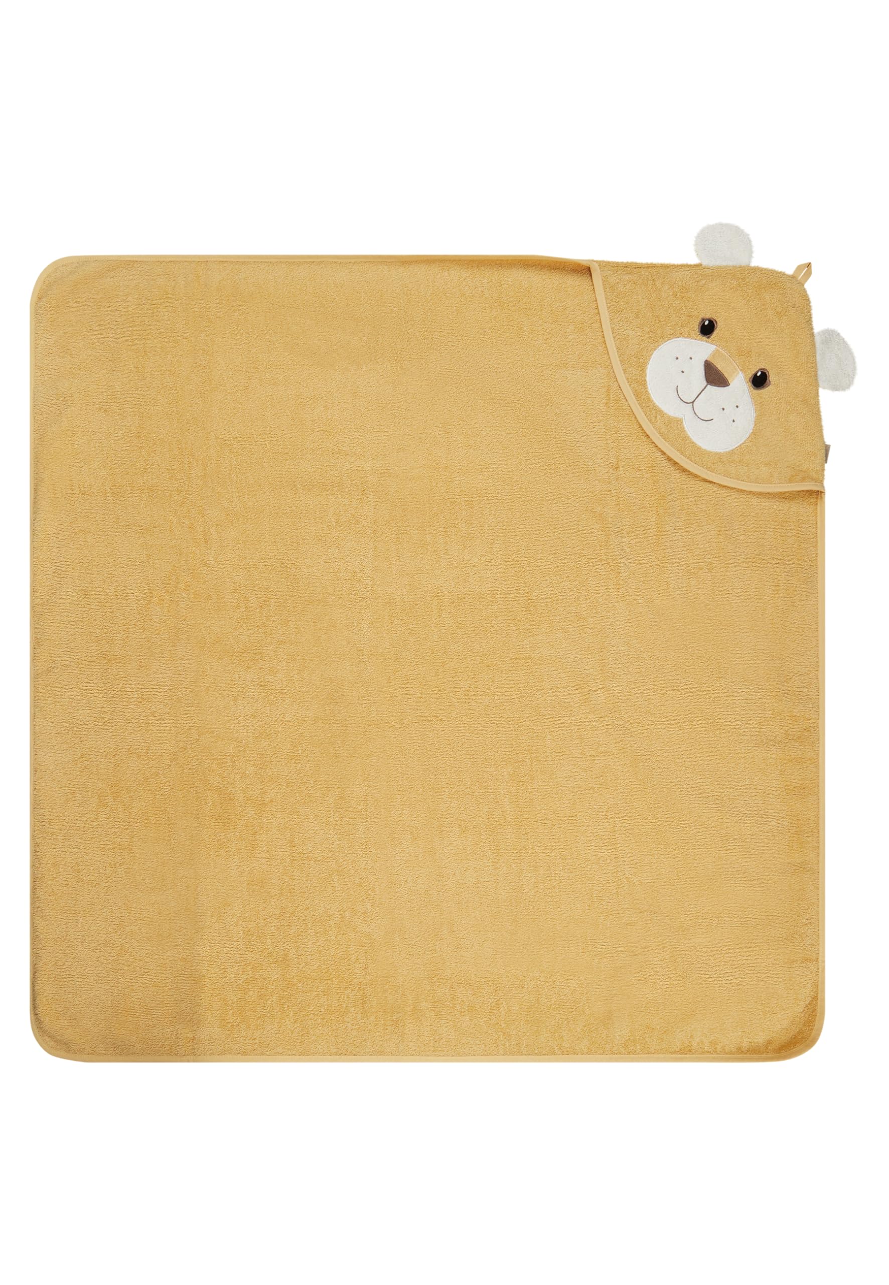 Zoocchini Asciugamano Baby con Cappuccio, Henry l'Ippopotamo - 100% cotone unisex (bambini