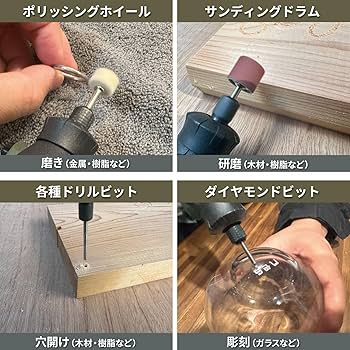 Amazon | [ネセクト] ミニルーター リューター 148点 フルセット