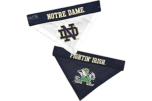 Pets First Notre Dame Fabric Adjustable Dog Bandana