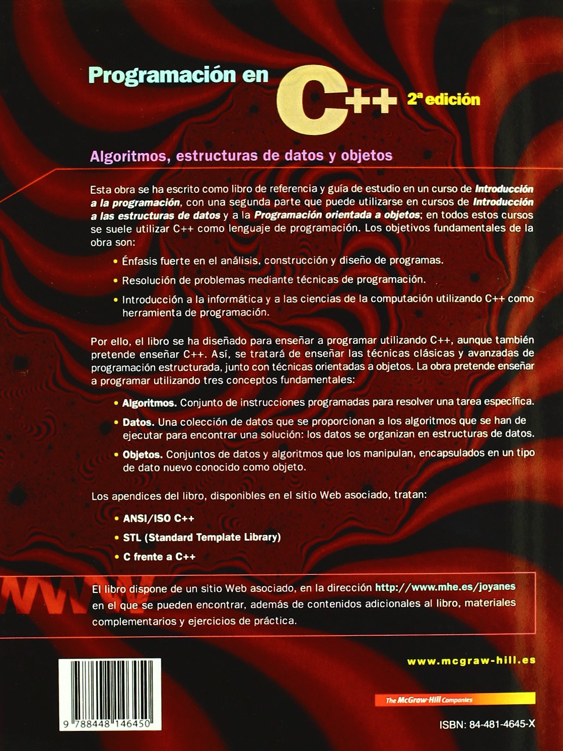 Programacion en C++. Algoritmos - 9788448146450