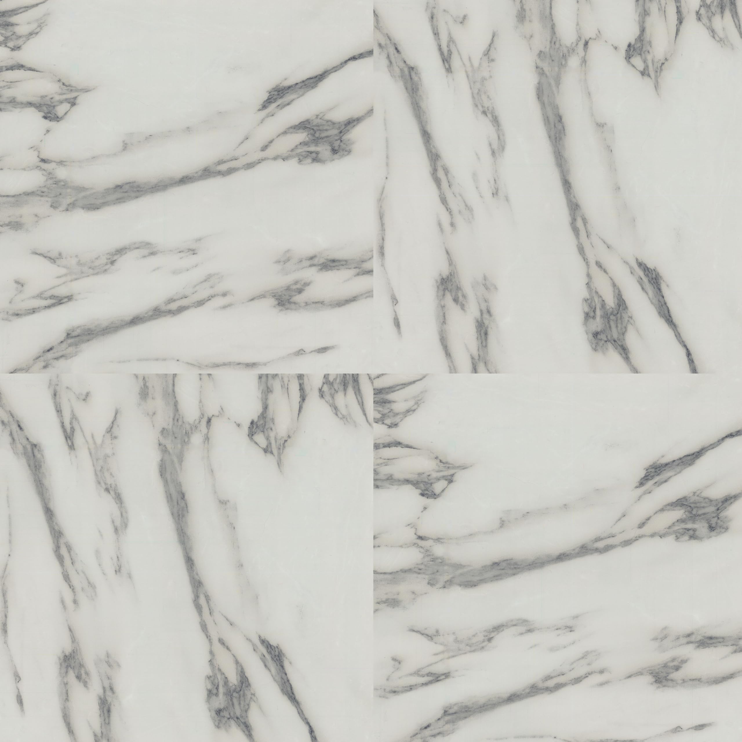 Arthouse Pack Of 10 Carrara Marble Peel & Stick Floor Tiles