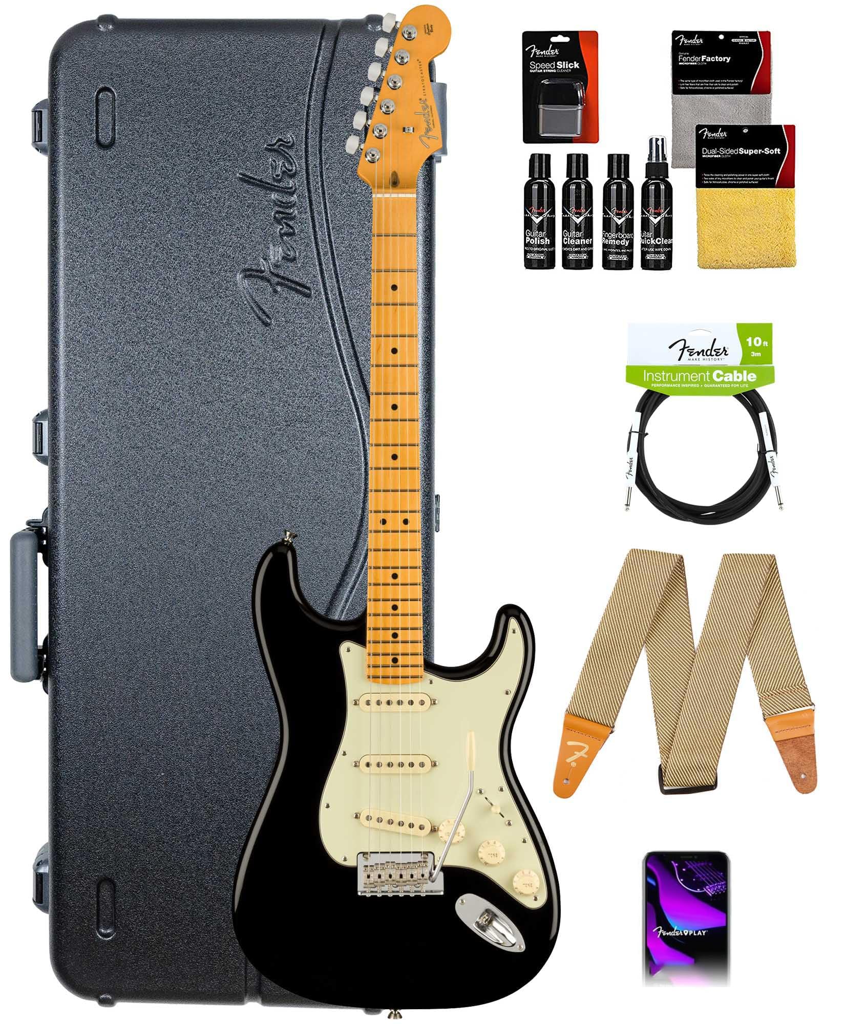 Amazon.com: Fender American Professional II Stratocaster - Black