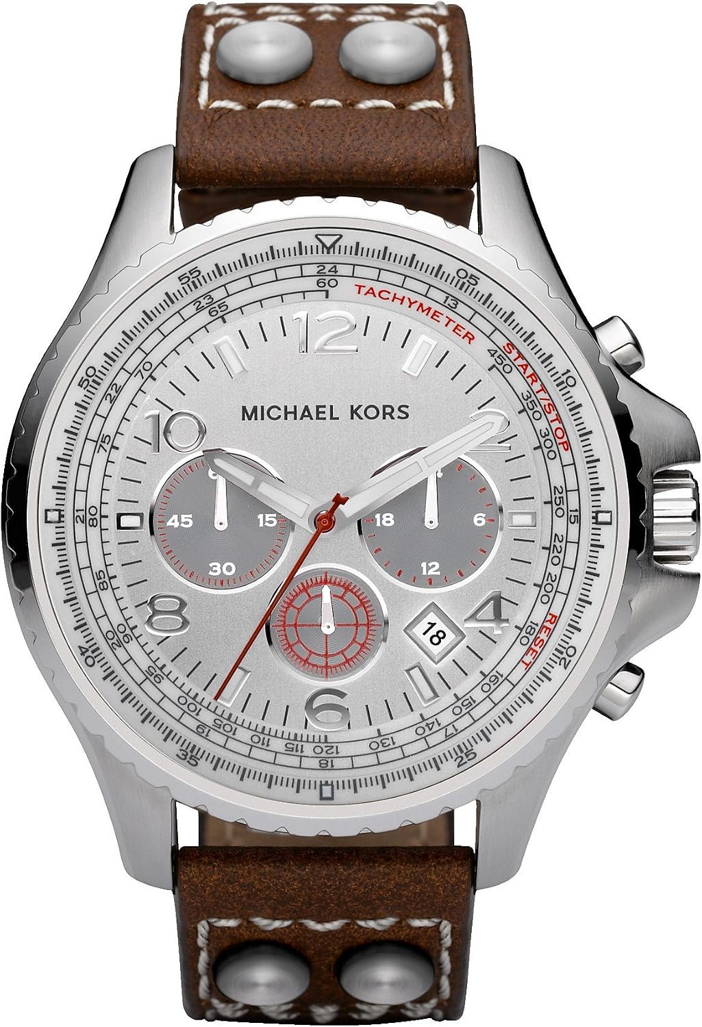 Michael Kors Men's MK8154 Brown Leather 