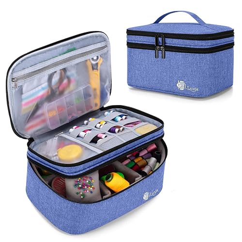 Luxja Trouse a Coudre, Sac Rangement pour Kit de Couture,