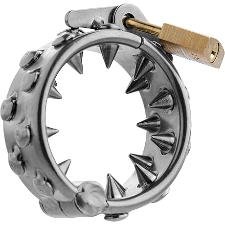 Master Series Impaler Locking CBT Ring with Spikes