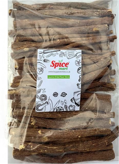 Liquorice | Licorice Dried Root Sticks | Jethimadh Sticks Premium Quality Free UK P&P (50g)